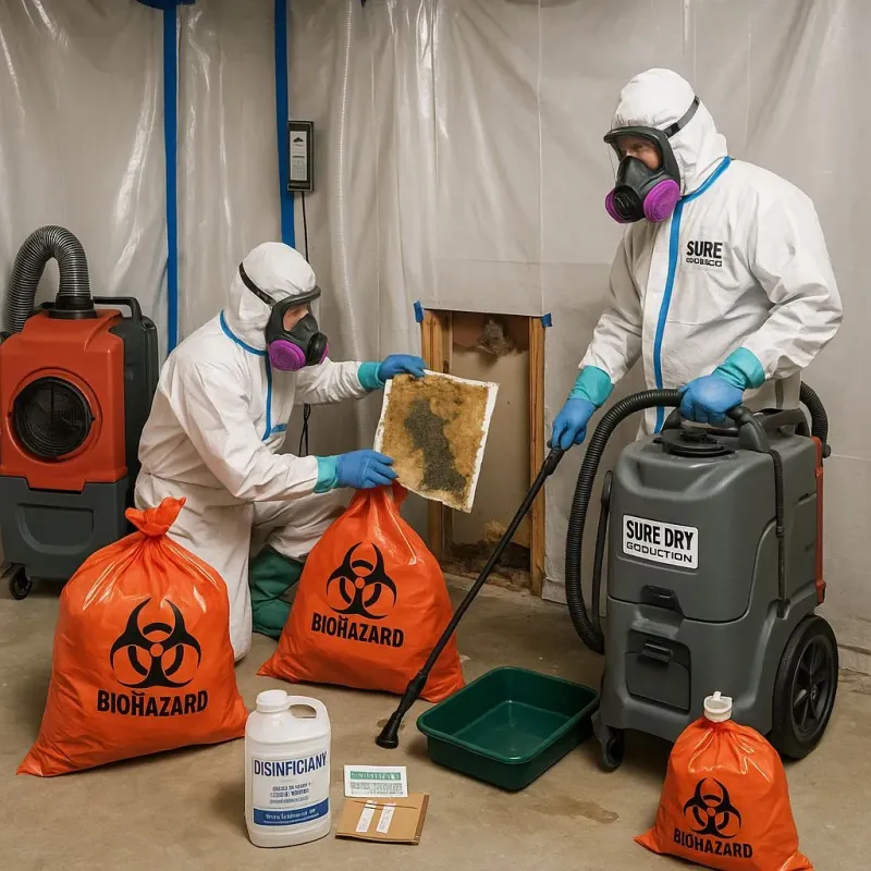 Contaminated Water Handling Protocols process in White Center, WA