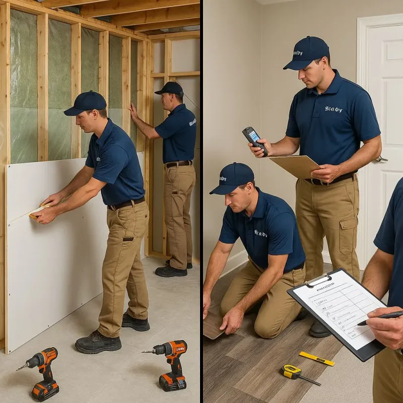 Repairs and Reconstruction process in White Center, WA